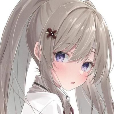 好看的动漫日系女头像,扯淡的青春保质期少女