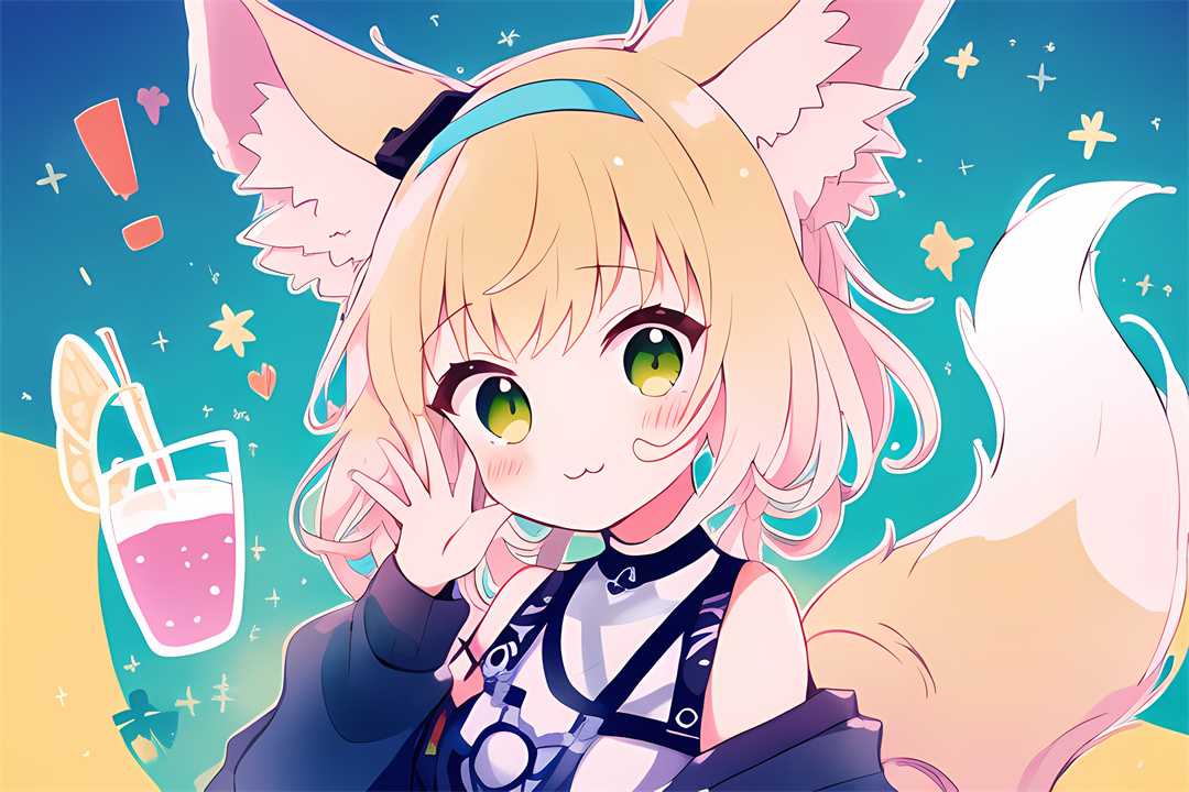 【P站画师】全是可爱的兽耳萌妹，插画师AutoINS的AI绘画作品