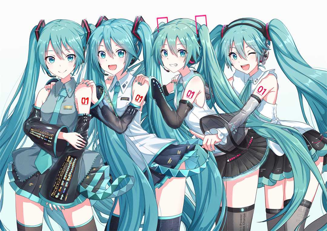 【P站画师】是初音未来！全是我的老婆MIKU 日本插画师ゐ透的绘画作品