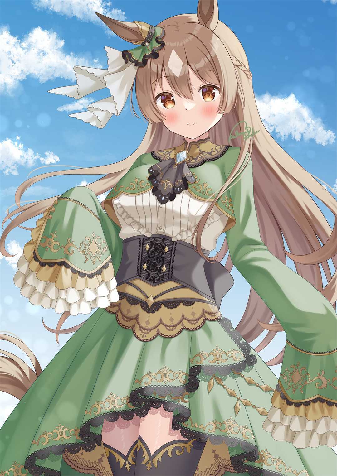 【P站画师】超爱赛马娘 米浴 目白麦昆 日本插画师双葉くるみ的美图壁纸作品推荐