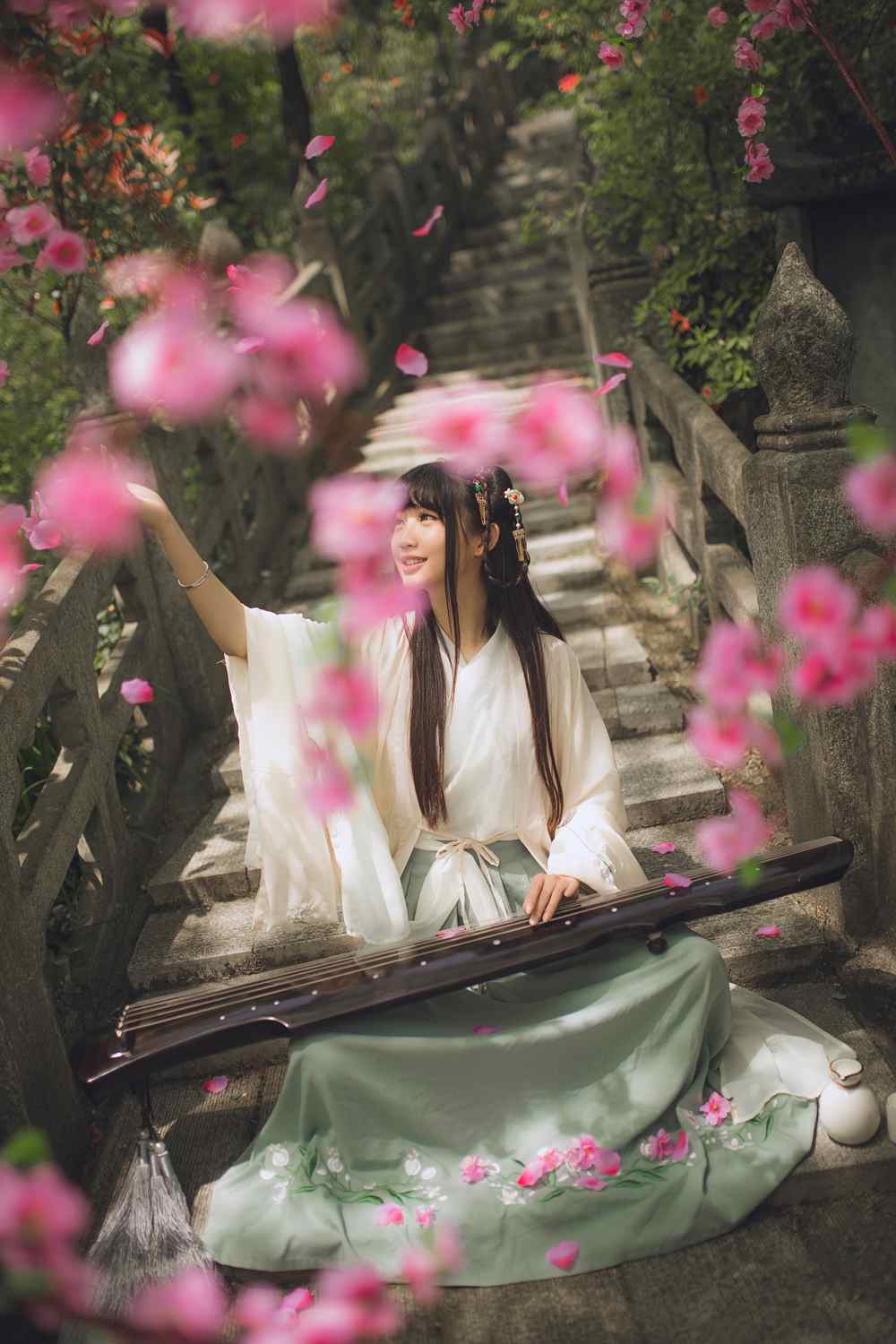 汉服私影醉桃花