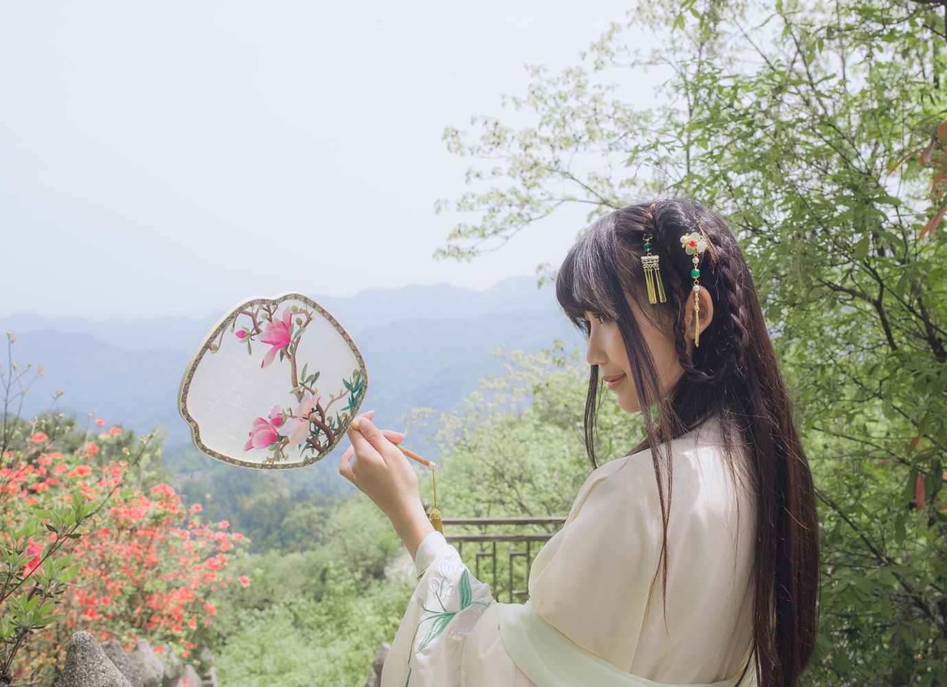 汉服私影醉桃花