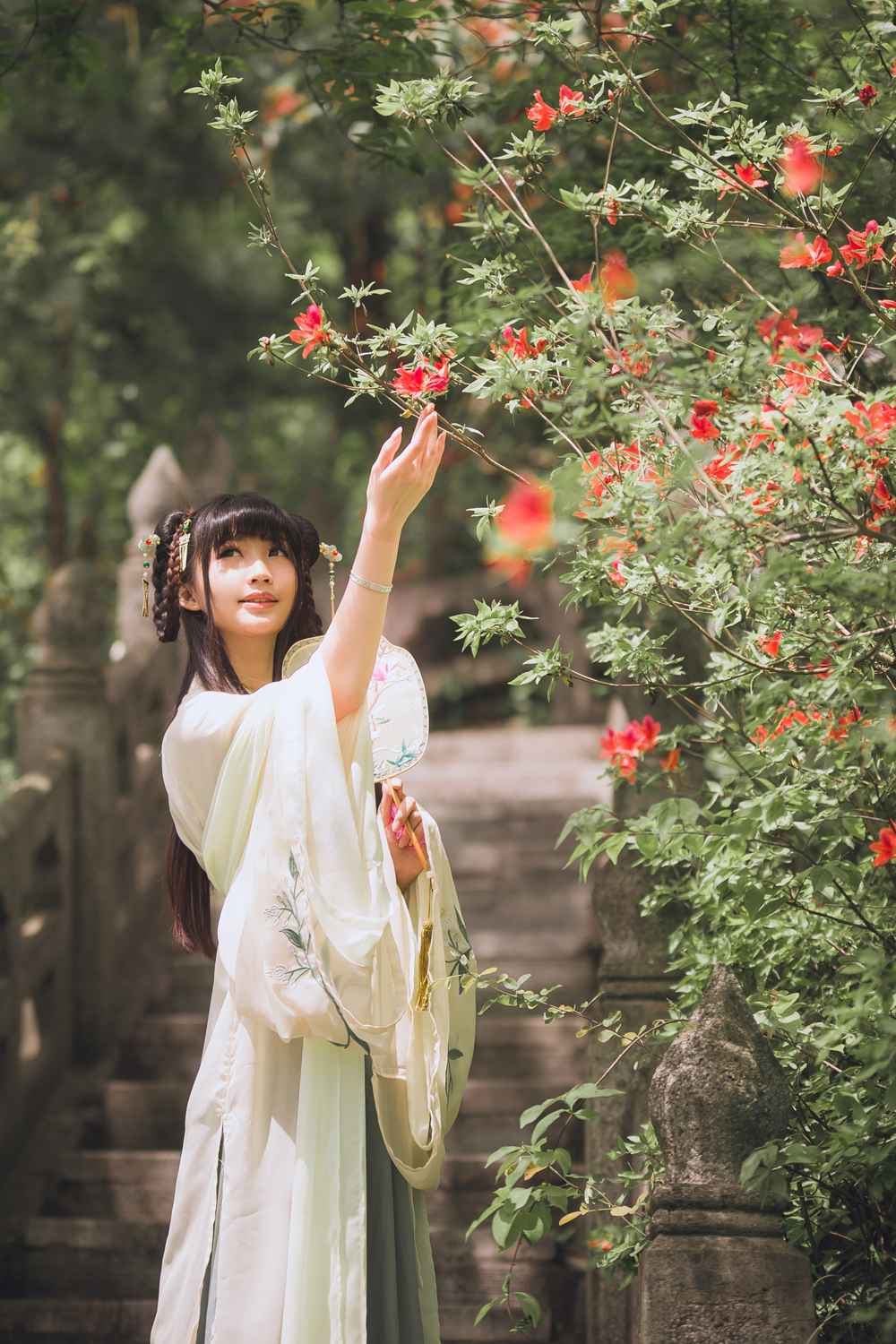 汉服私影醉桃花