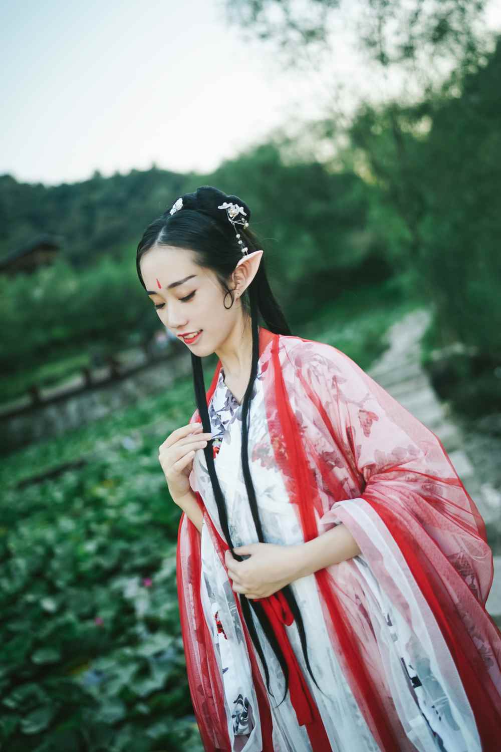 汉服私影#妖颜#