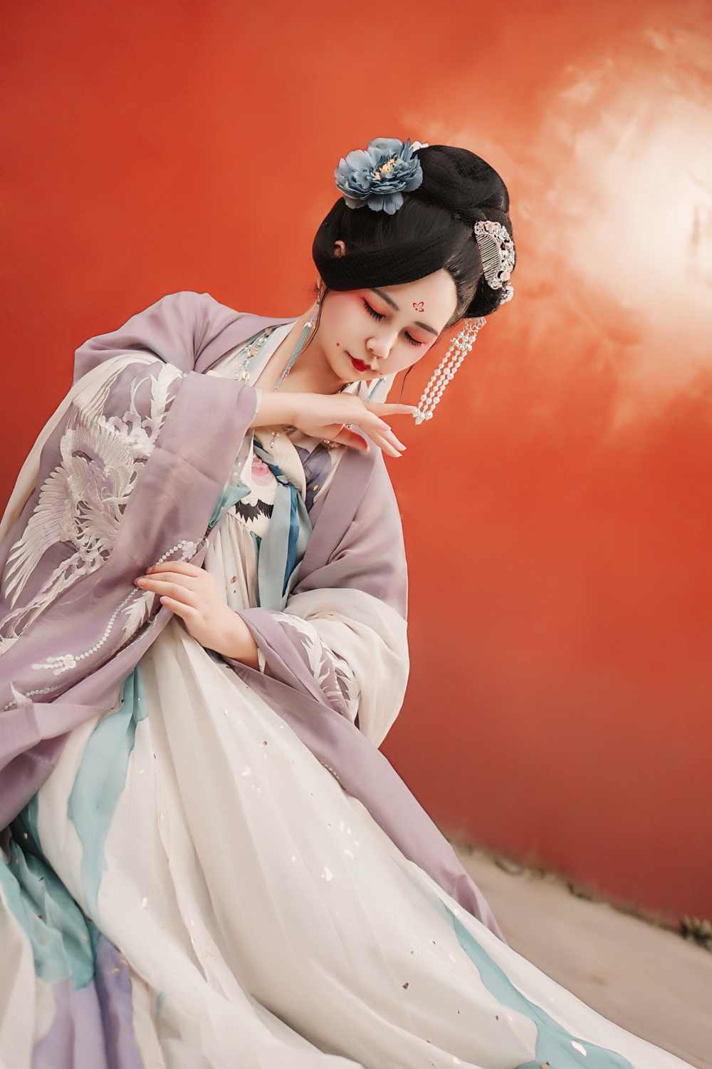 汉服私影 红墙怨