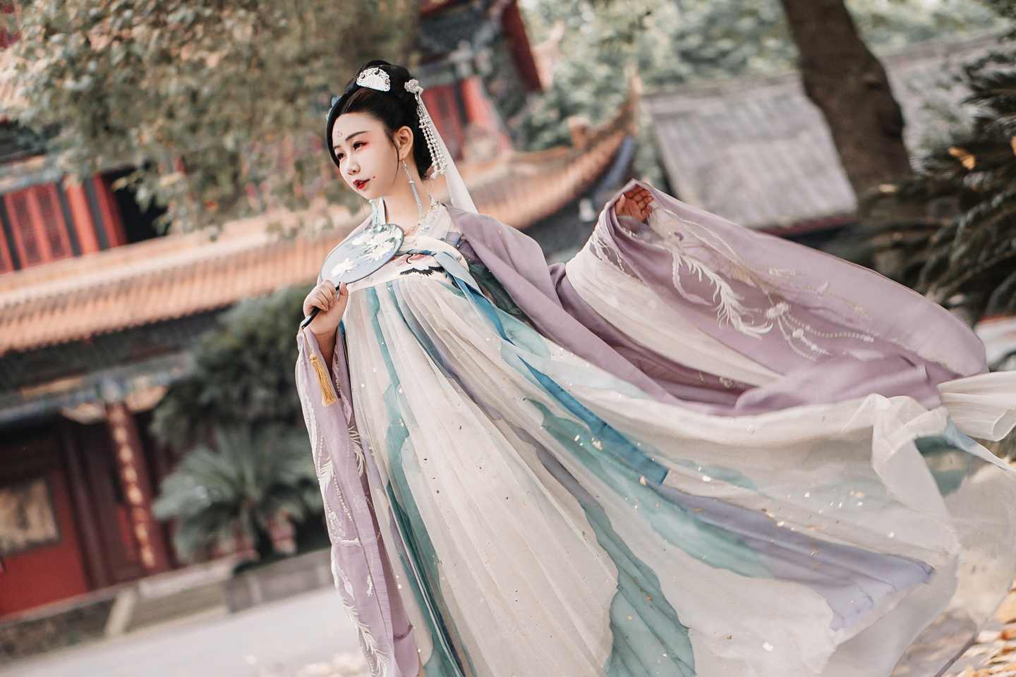 汉服私影 红墙怨