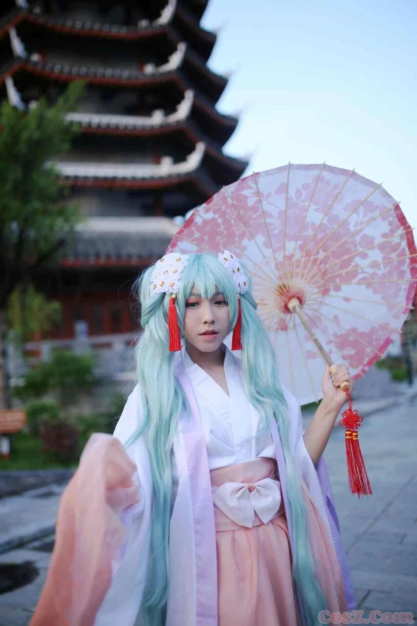 VOCALOID 中秋miku和服小姐姐