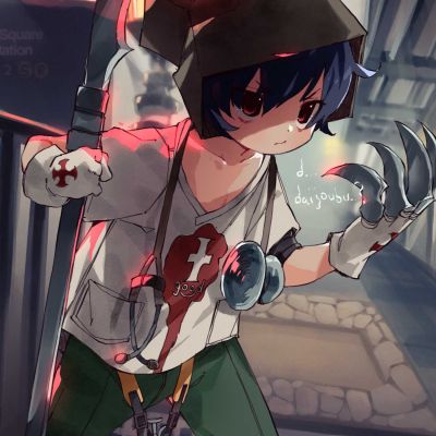 好看二次元男生头像，在阳光下用力的微笑