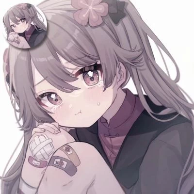 qq头像动漫女生可爱，活的坦荡荡想笑就笑吧