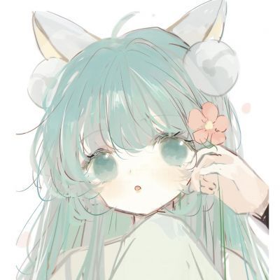 动漫高清女生头像手绘头像，对你微笑一去不复返的青春