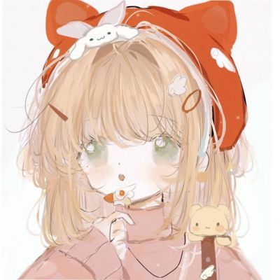 动漫高清女生头像手绘头像，对你微笑一去不复返的青春