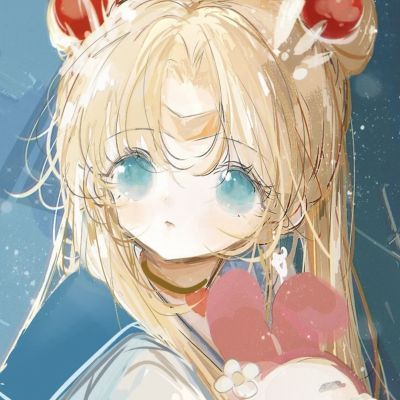 动漫高清女生头像手绘头像，对你微笑一去不复返的青春