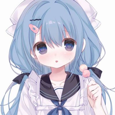 可爱动漫头像女生萌萌哒粉色系绿色系