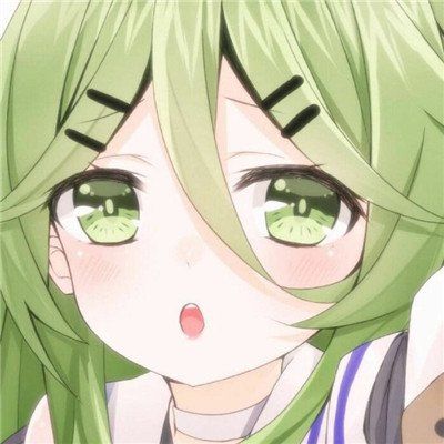 可爱动漫头像女生萌萌哒粉色系绿色系