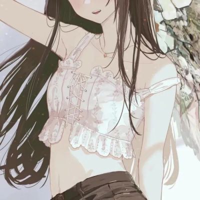 神仙动漫女头动漫头像，留在回忆里和你在一起