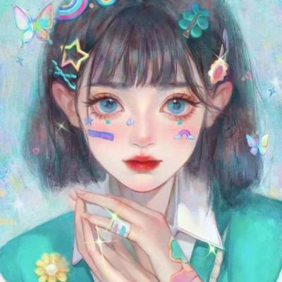 手绘女生头像动漫唯美，快换上吧让自己头像变的优秀