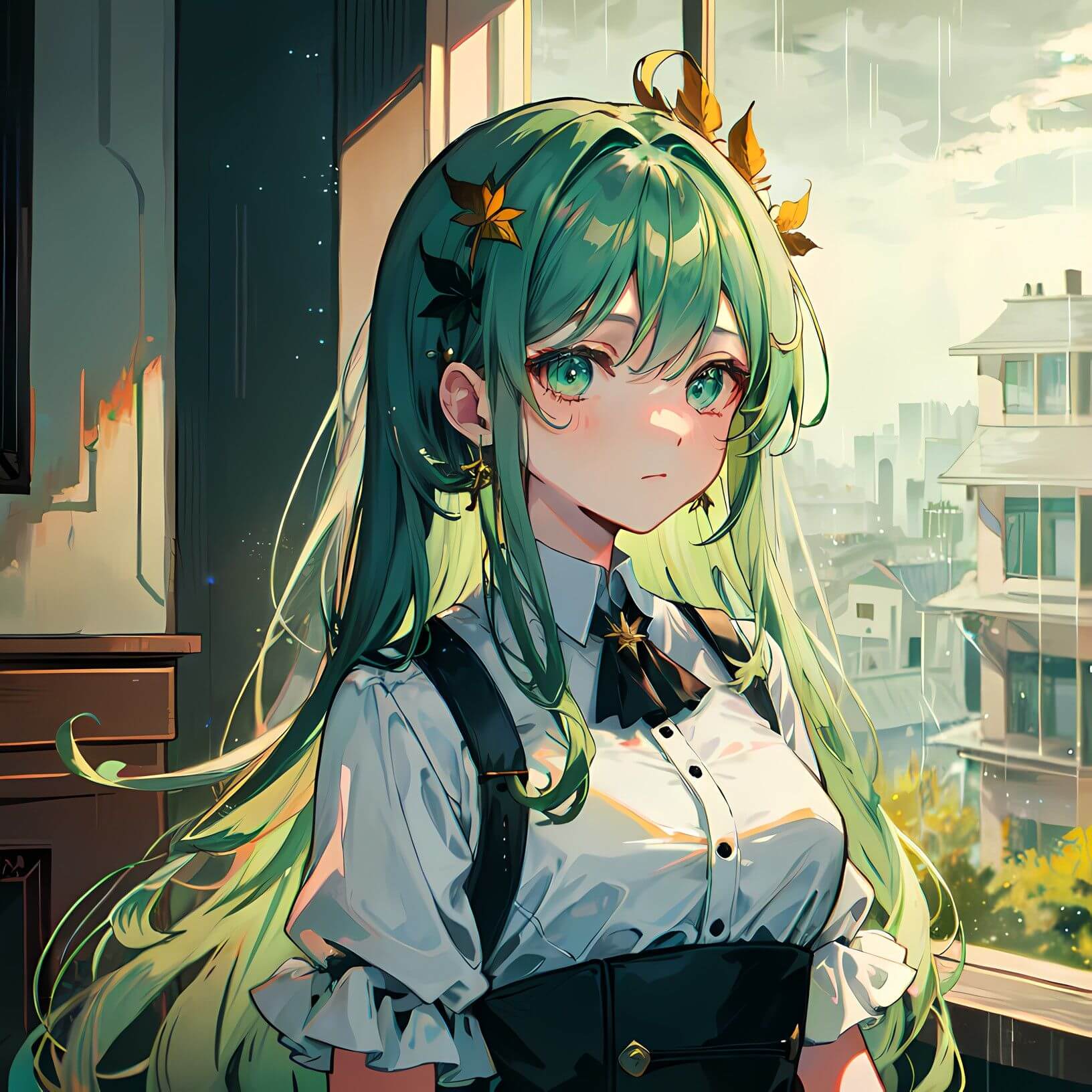 AI生成 二次元图片01天打卡