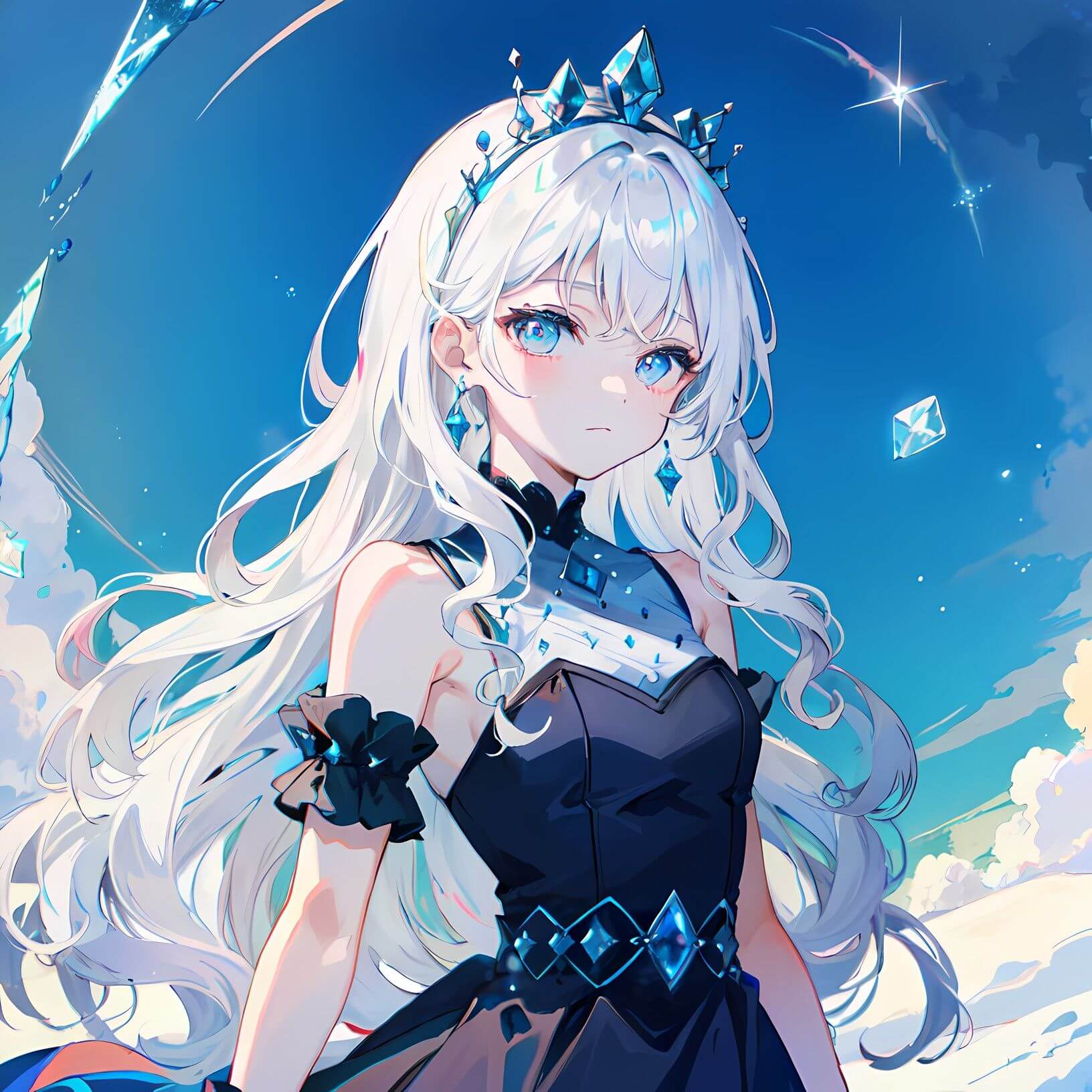 AI生成 二次元图片01天打卡