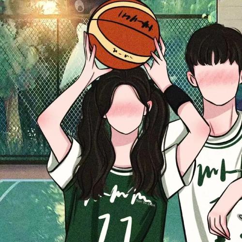 动漫头像二次元情侣头，每一天陪你看日落