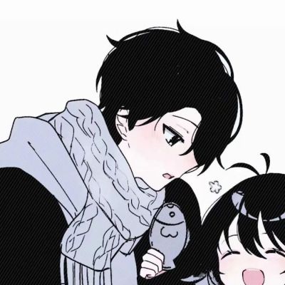 幸福生活的标配动漫情侣头像一左一右比较清新