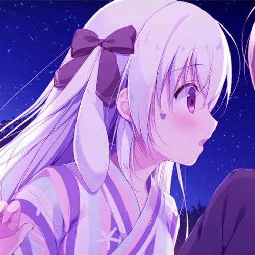 最新情侣动漫头像一左一右，你的温度，我的幸福