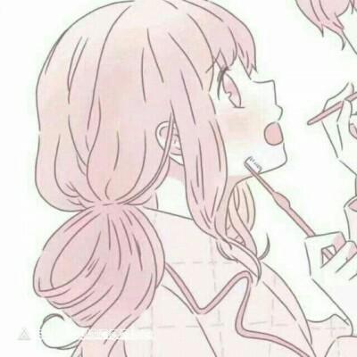 超好看的动漫情侣头像高清冷酷，爱情哪能轻易的说放弃