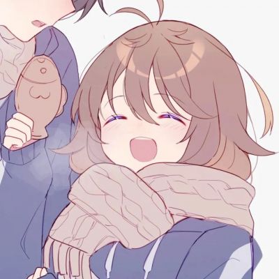 超好看的动漫情侣头像高清冷酷，爱情哪能轻易的说放弃