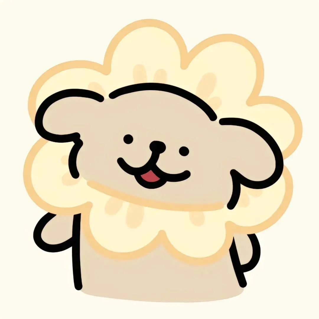 𝙒𝙚𝘾𝙝𝙖𝙩 | 超萌线条小狗侣头像