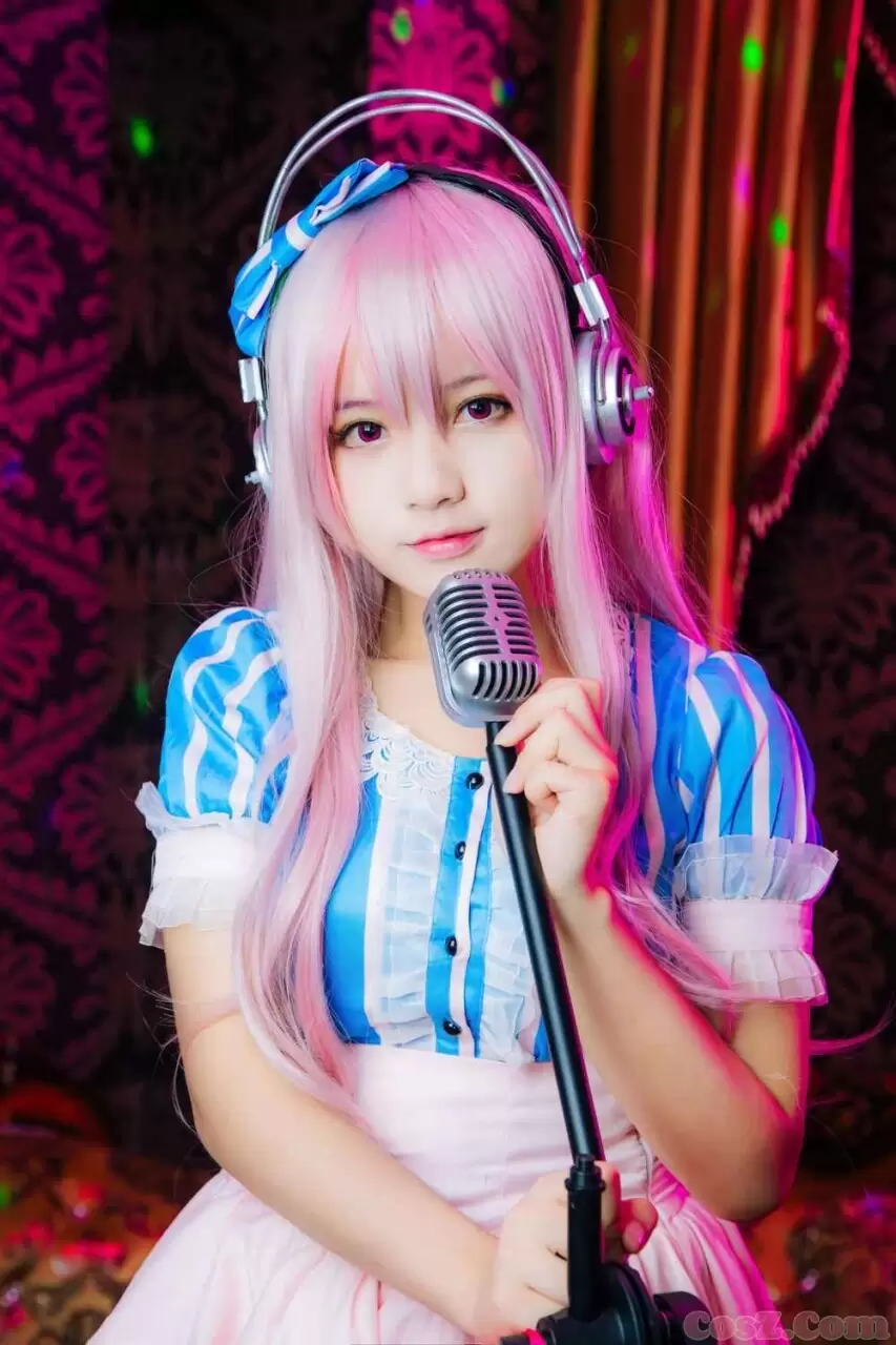 《C站·第187期》索尼子 蓝白萝莉眼镜娘为你献歌