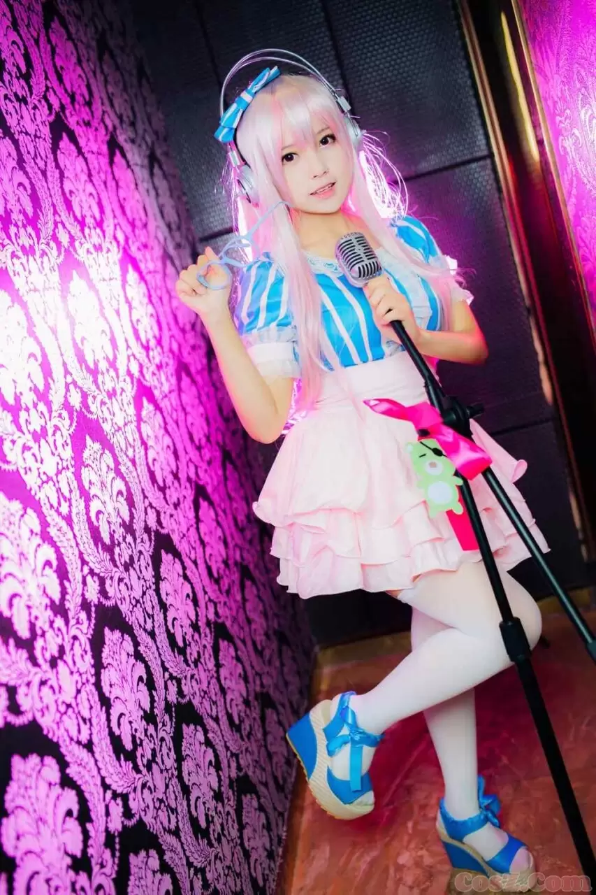 《C站·第187期》索尼子 蓝白萝莉眼镜娘为你献歌