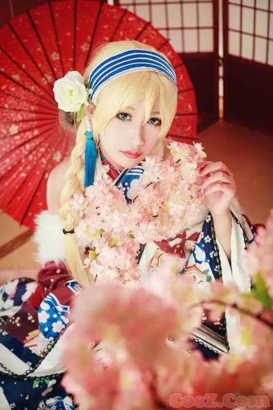 《C站·第150期》正月和服觉醒绘理和希旗袍女仆送你这个伞