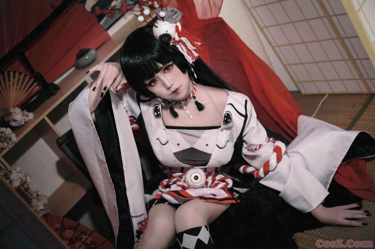 鬼女红叶人形之舞这个嘴看上去很怪