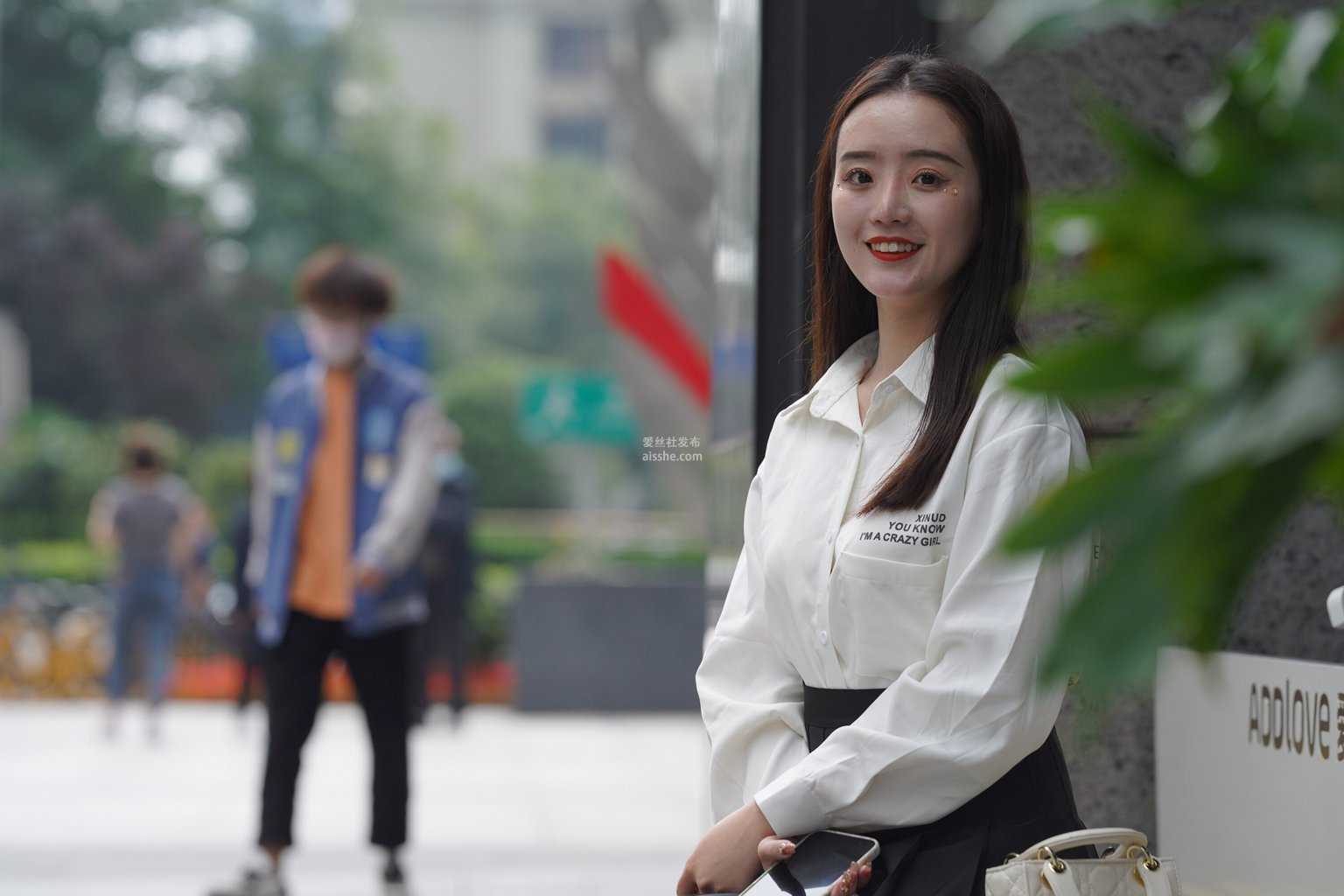 精选街拍作品 NO.1566 百褶裙美女9-美图