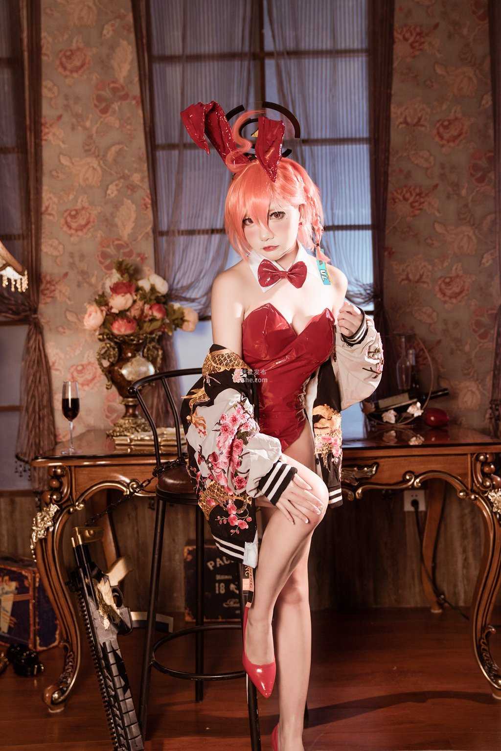 动漫博主@是一只熊仔吗 碧蓝档案 美甘宁瑠-美图