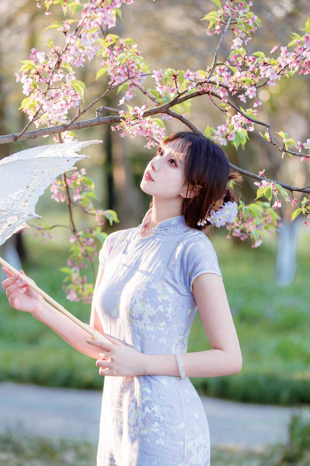 网紅Coser@念雪ww – 旗袍-美图