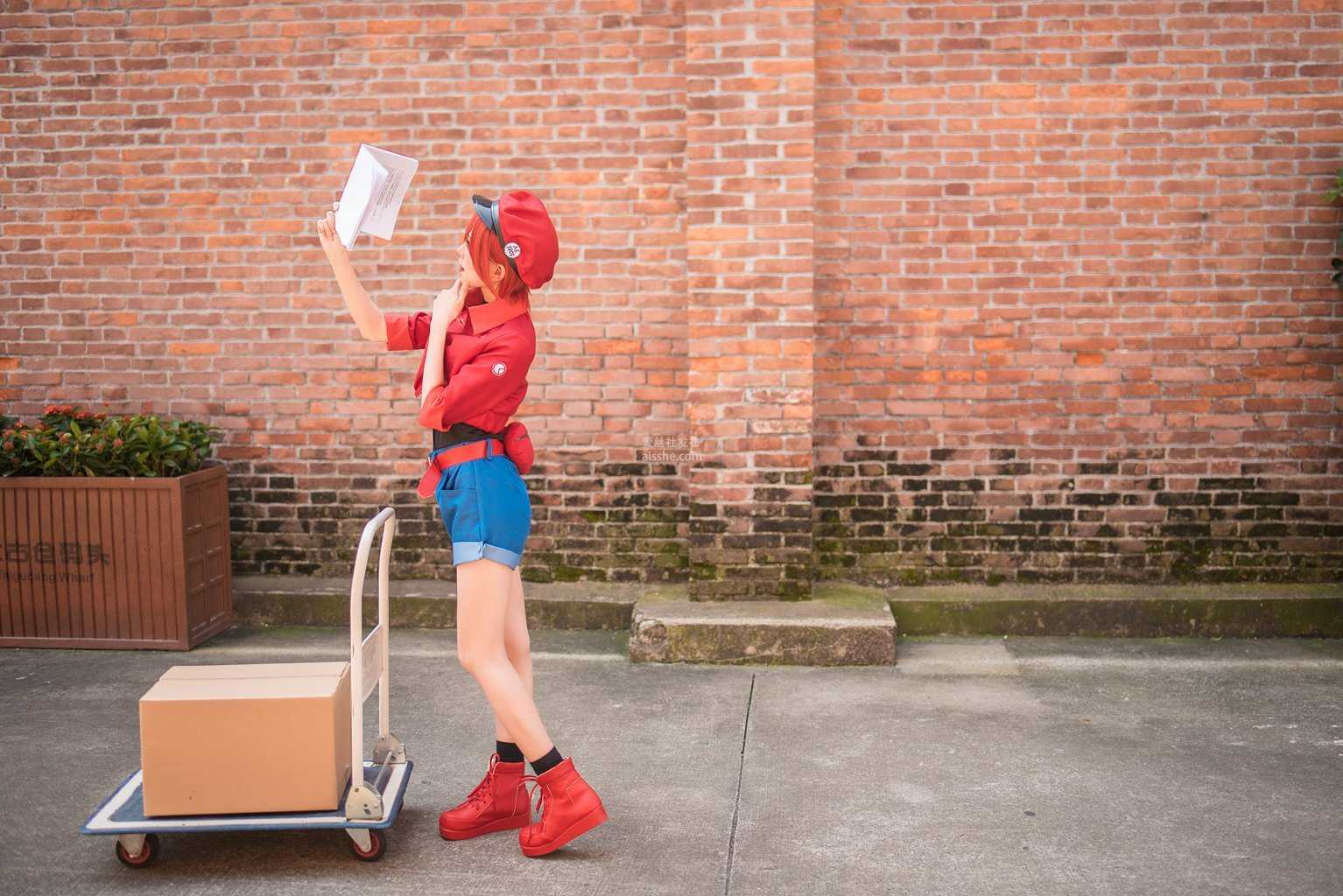 网紅Coser@Kitaro_绮太郞 工作细胞1-美图