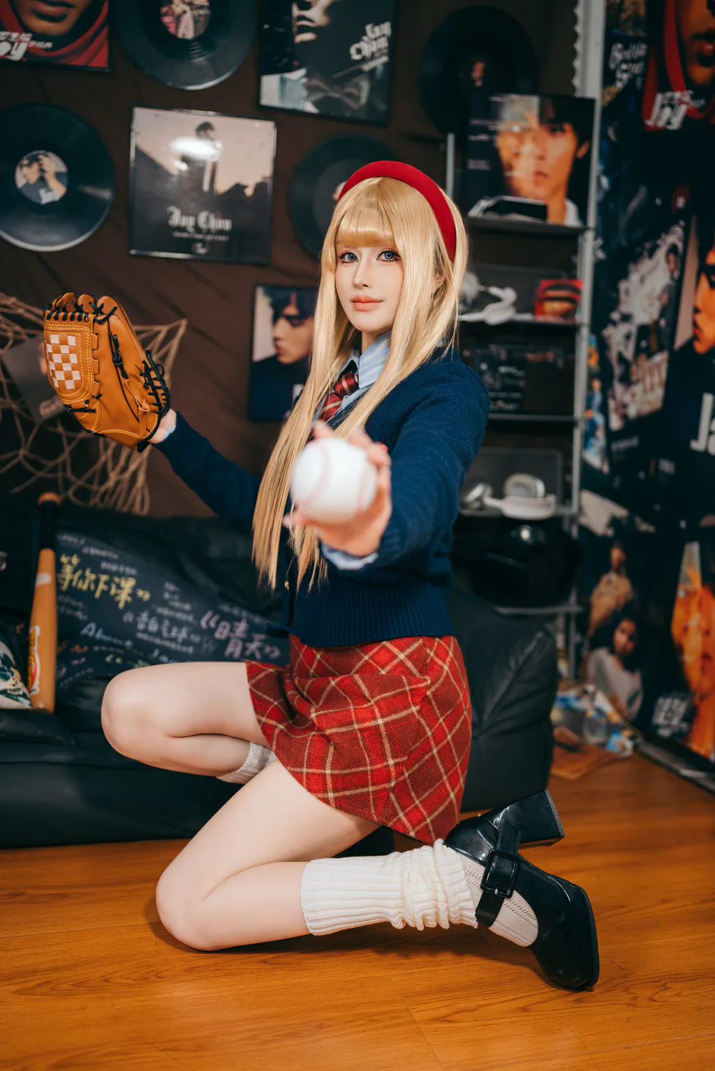 图片[4]-鹿八岁 – 棒球少女[23P/704MB]-美图