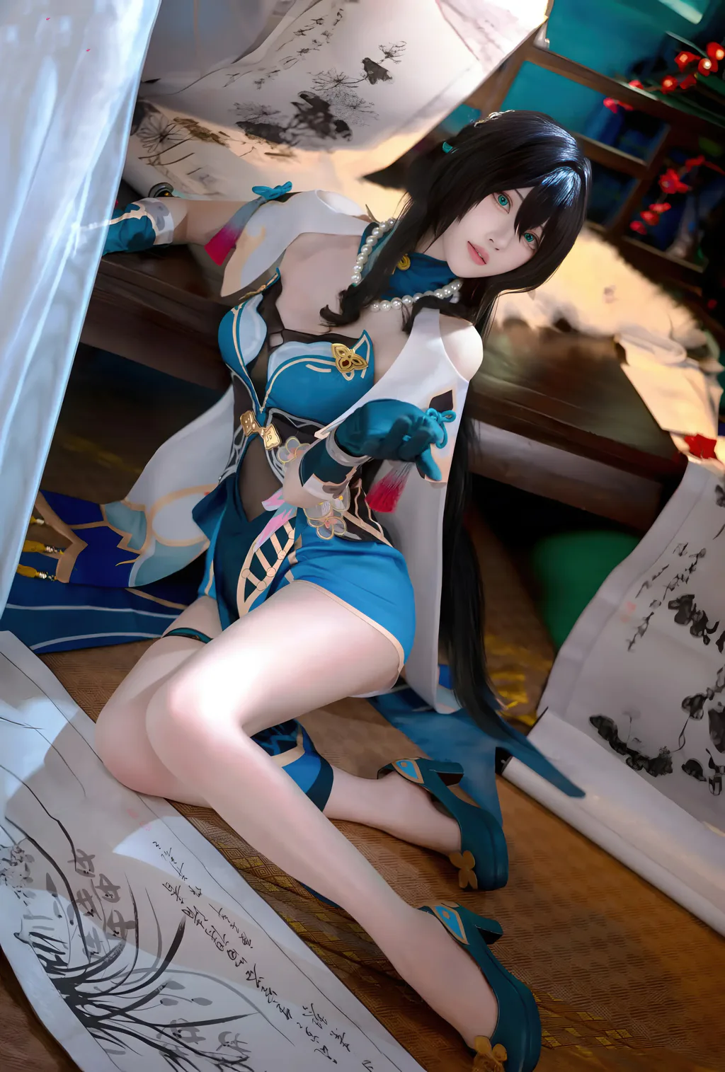 花兮_honoka – 崩坏 星穹铁道 阮梅[12P/66MB]-美图