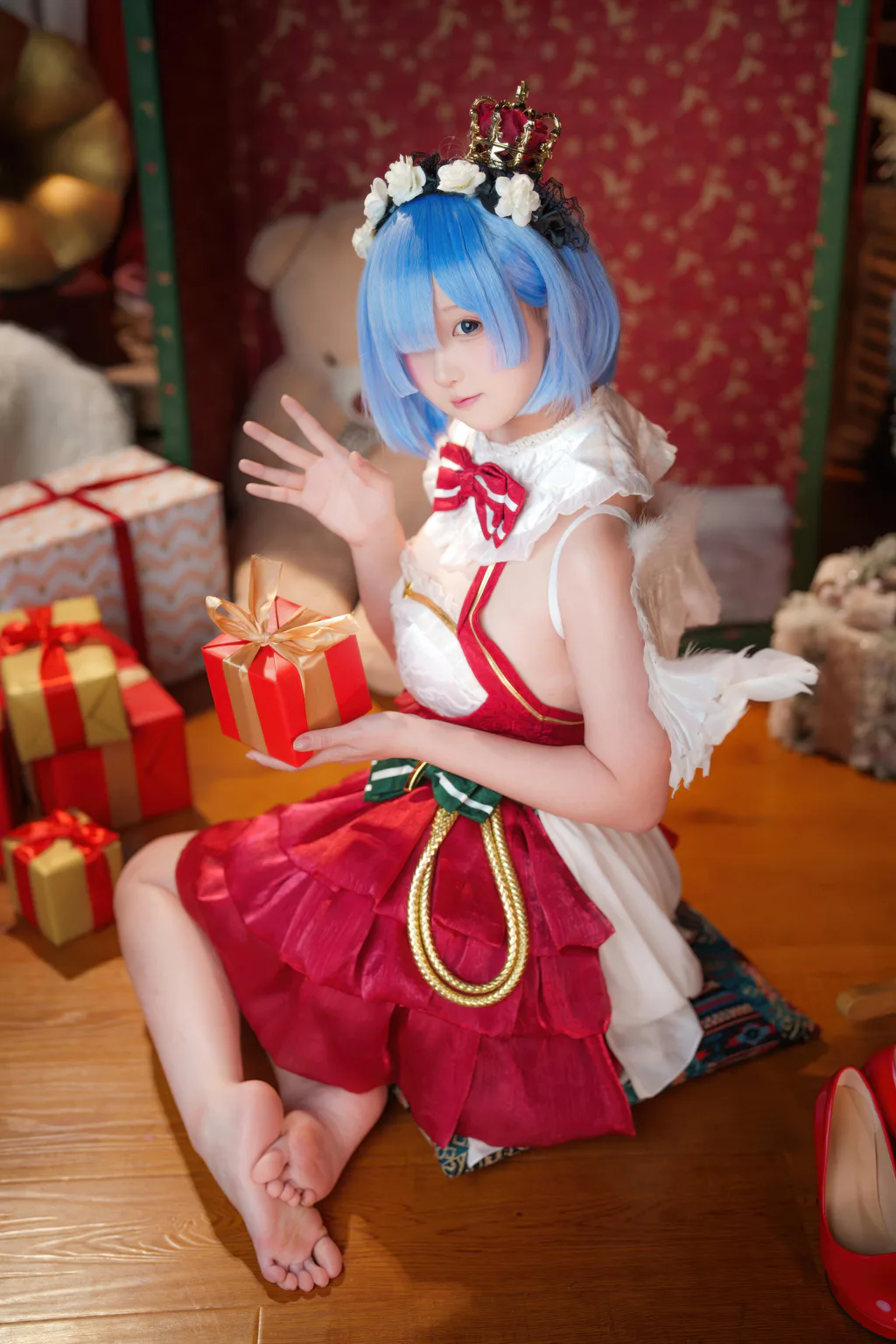 Seele麦麦 – 从零开始的异世界生活 蕾姆 圣诞物语[63P/259MB]-美图