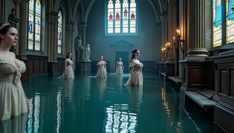 AI Video 029 Hour Victorian Goddess – Love and Liar [4K] – AI-Generated Everything[4K/1V/3.36GB]-美图