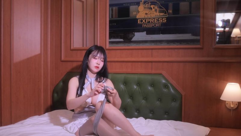 AI Video 045 Stewardess Lookbook Oriental Express ver[4K/1V/698MB]-美图