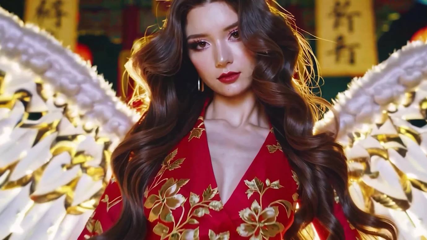 图片[3]-AI Video 049 Xuân Về Trong Nắng Sớm (POP EDM DANCE when Tet Tradition Ao Dai Meet Bikini Supermodel dance)[4K/1V/298MB]-美图