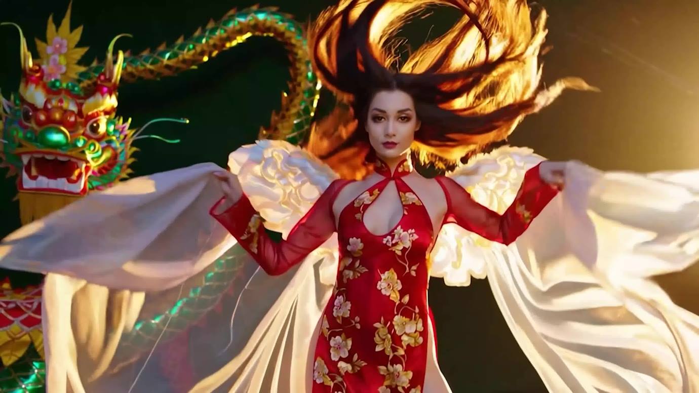 图片[4]-AI Video 049 Xuân Về Trong Nắng Sớm (POP EDM DANCE when Tet Tradition Ao Dai Meet Bikini Supermodel dance)[4K/1V/298MB]-美图