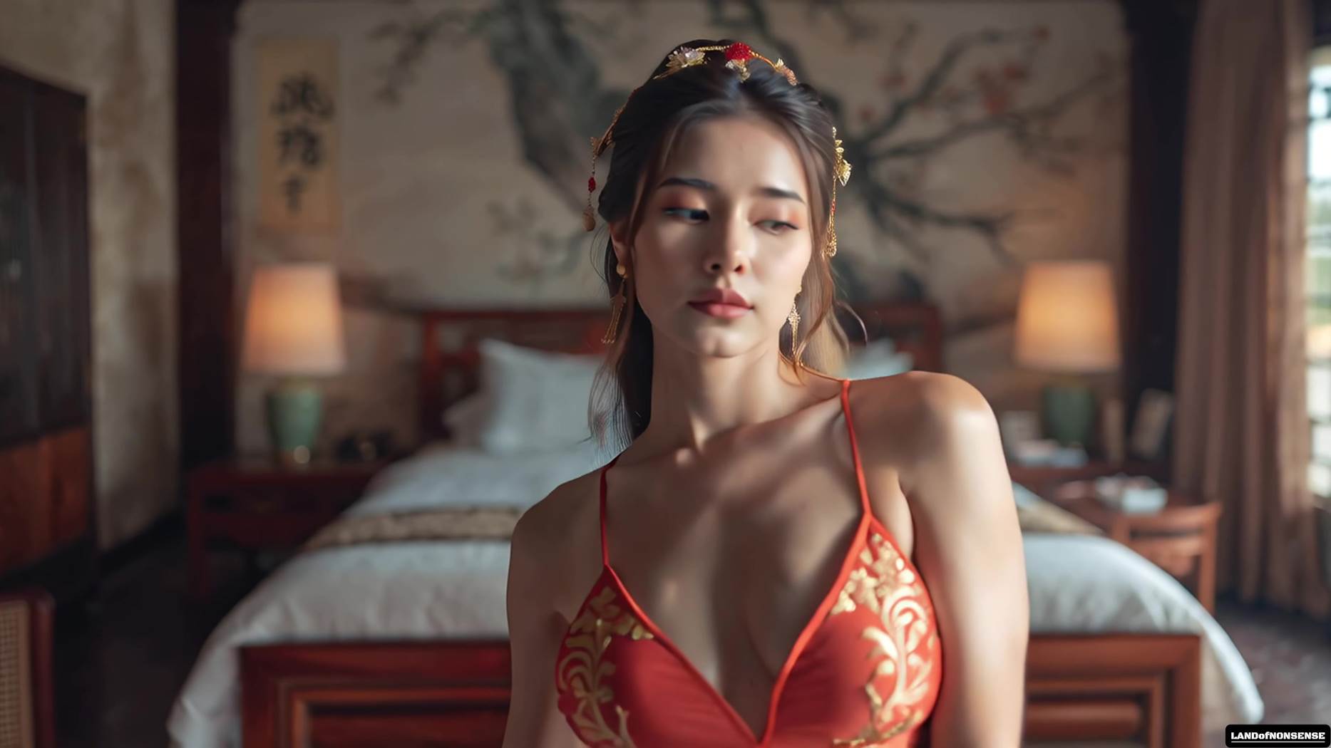 图片[4]-AI VIDEO 092 GODDESS FASHION SHOW No.50 – EMPERORs’ PARADISE[4K/1V/970MB]-美图