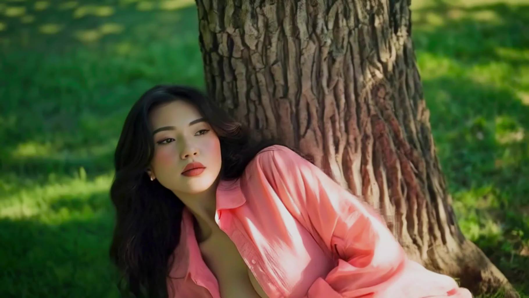 图片[3]-AI VIDEO 096 Wrapped in a pink shirt _ Chill Pop _ Official Music Video[4K/1V/278MB]-美图