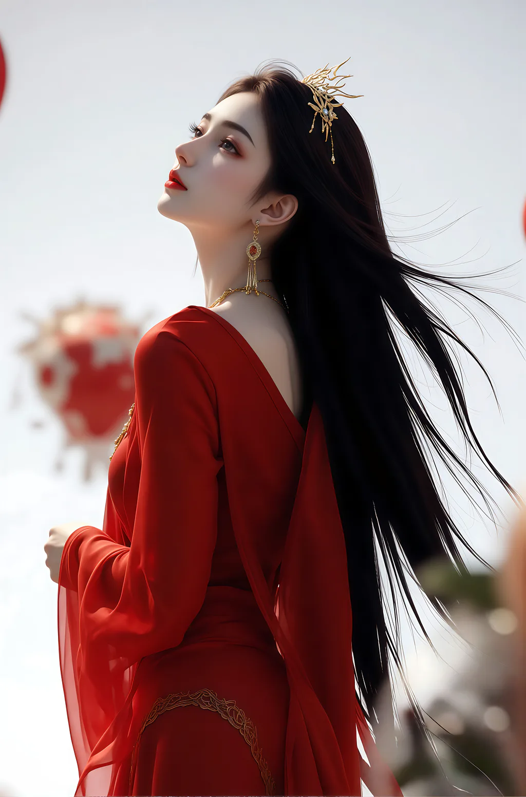 AI绘画 944 火灵儿[64P/1.9G]-美图