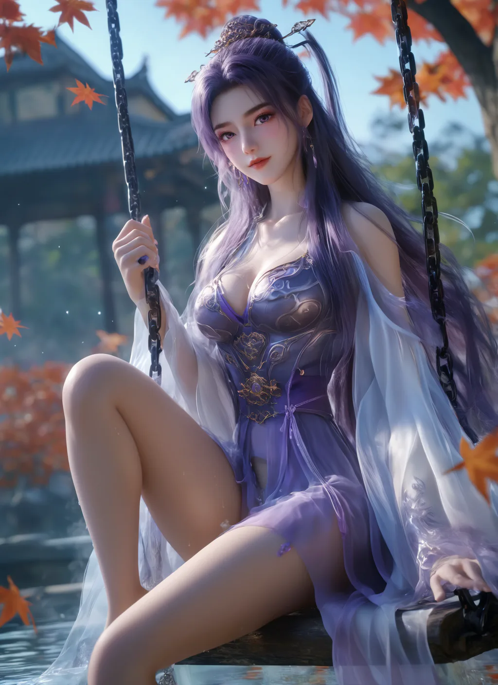 AI绘画 953 师兄啊师兄-云霄[13P/48M]-美图