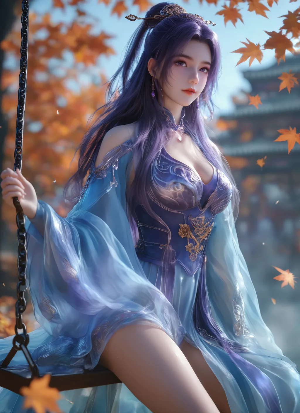 图片[2]-AI绘画 953 师兄啊师兄-云霄[13P/48M]-美图