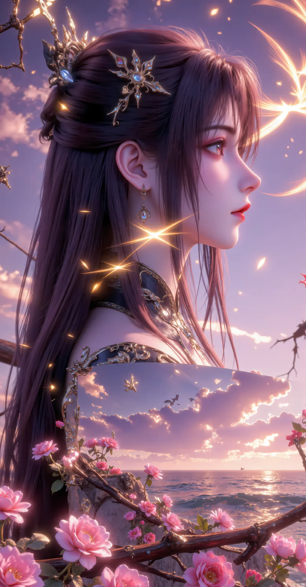 AI绘画 960 飞越女帝[613P/938M]-美图