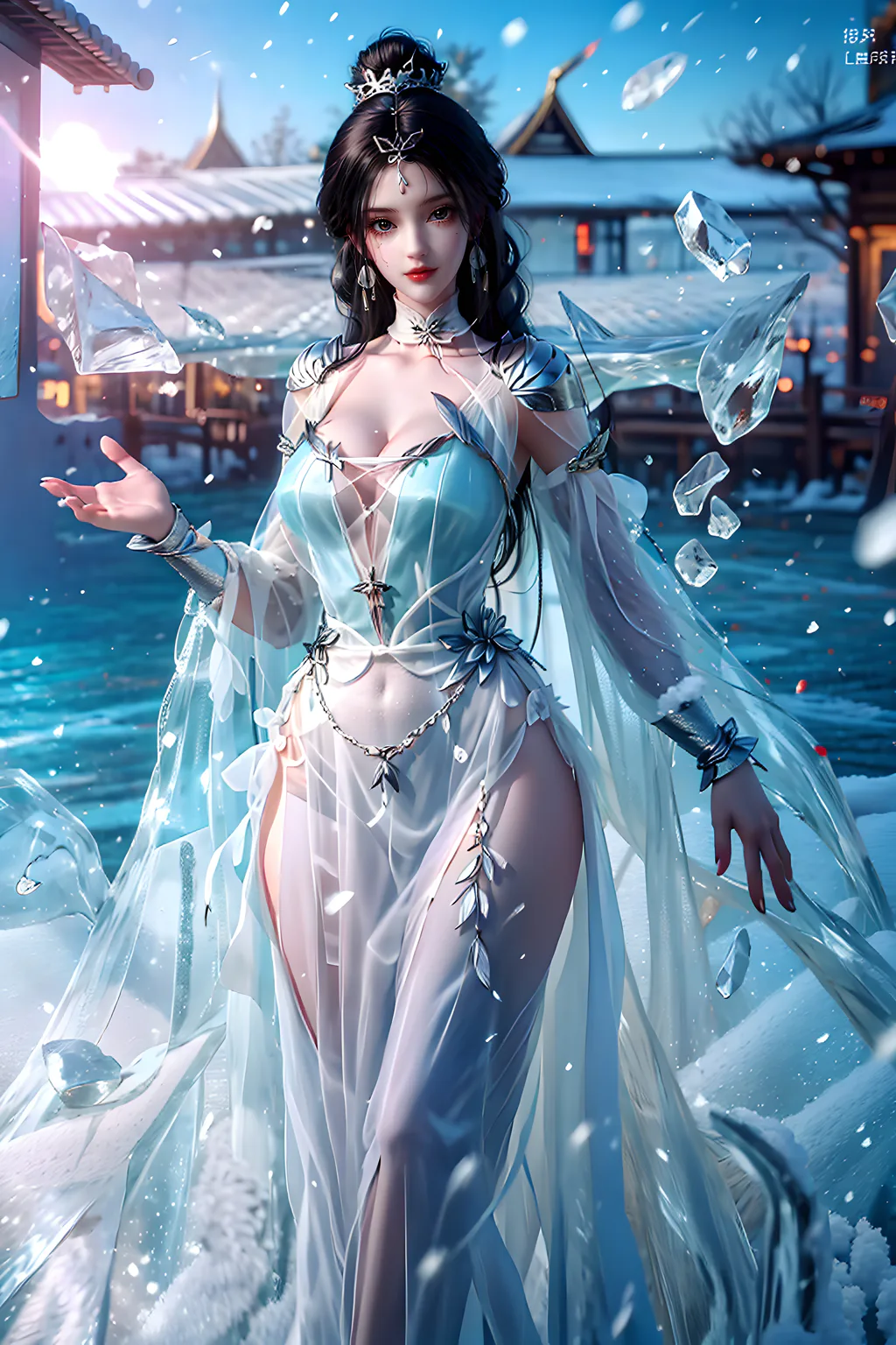 AI绘画 963 天龙-王语嫣[25P/135M]-美图